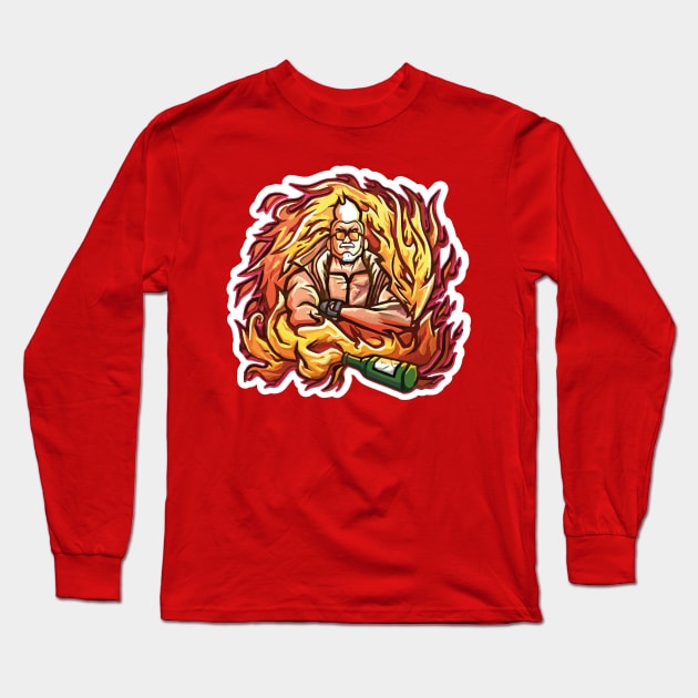 Romanov's Fire Long Sleeve T-Shirt by Tad